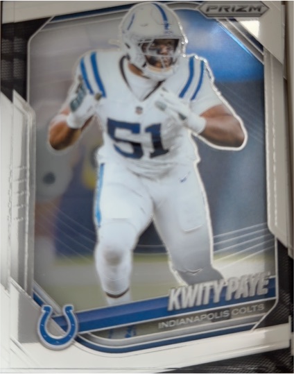 2025 Panini Prizm #286 Kwity Paye — front