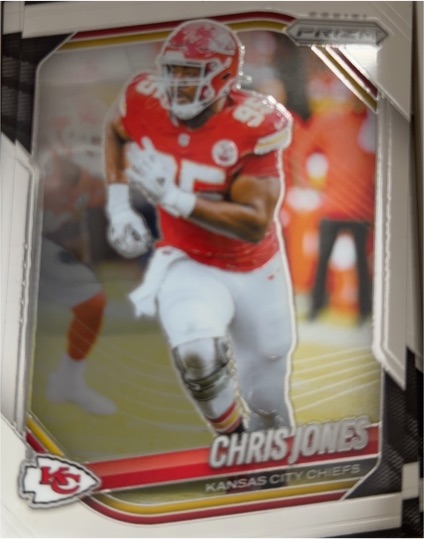2025 Panini Prizm #113 Chris Jones — front