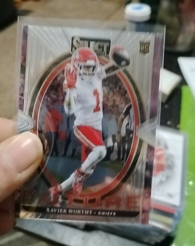 2024 Panini Select #32 Xavier Worthy Concourse Rookie — front