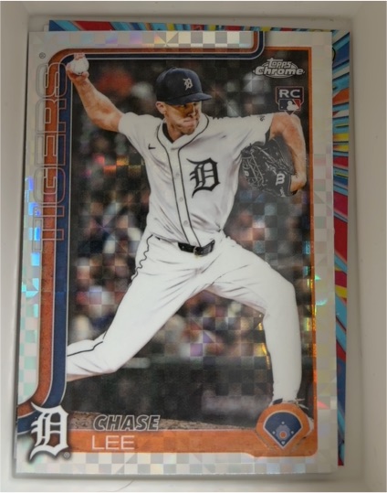 2025 Topps Chrome Update Series #USC43 Chase Lee — front