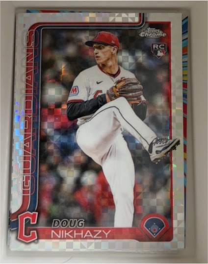 2025 Topps Chrome Update #USC119 Doug Nikhazy — front