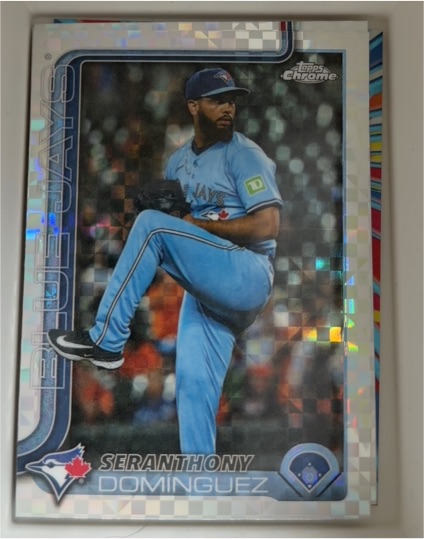 2025 Topps Chrome Update #USC100 Seranthony Dominguez — front