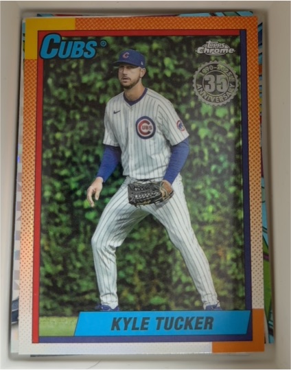 2025 Topps Chrome Update 35th Anniversary #90CU-13 Kyle Tucker — front