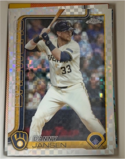 2025 Topps Chrome Update #USC122 Danny Jansen — front