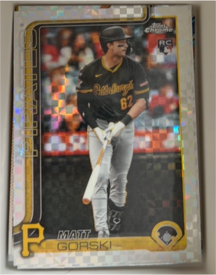 2025 Topps Chrome Update #USC99 Matt Gorski — front