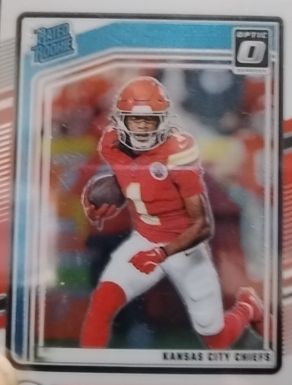 2024 Panini Donruss Optic Football Rated Rookie Prizm #300 Xavier Worthy — front