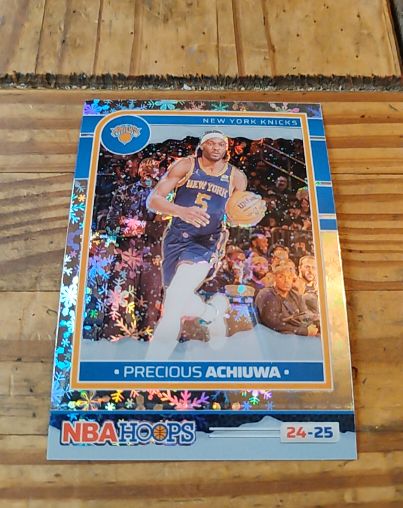 2024-25 Panini NBA Hoops #97 Precious Achiuwa — front