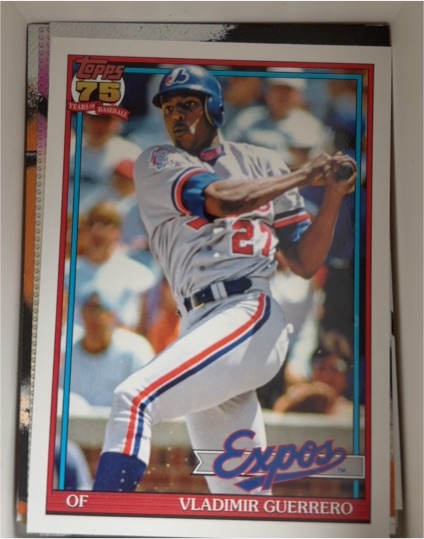 2026 Topps Series 1 1991 Throwback #T91-93 Vladimir Guerrero — front