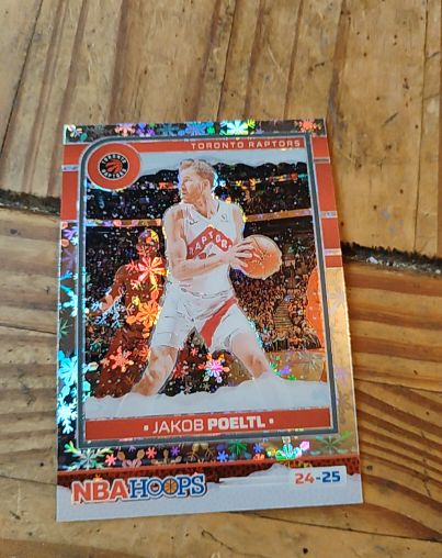 2024-25 Panini NBA Hoops #185 Jakob Poeltl — front