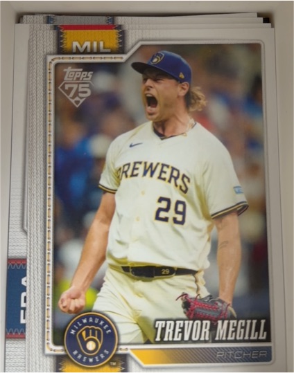 2026 Topps Series 1 #141 Trevor Megill — front