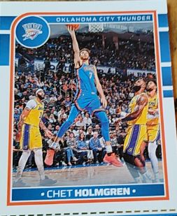 2024-25 Panini NBA Hoops #175 Chet Holmgren — front