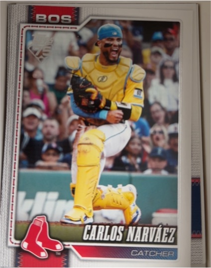 2026 Topps Series 1 #344 Carlos Narváez — front