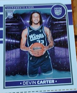 2024-25 Panini NBA Hoops Winter #243 Devin Carter — front