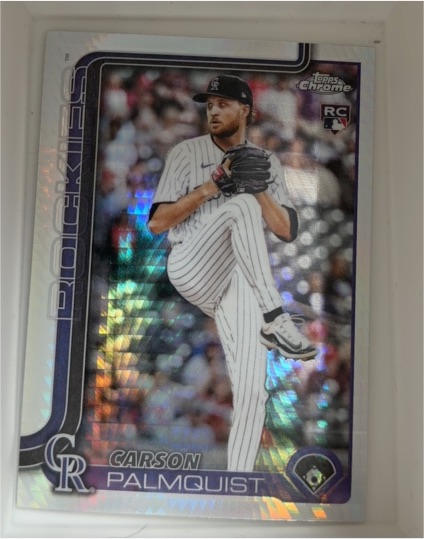 2024 Topps Chrome #RC Carson Palmquist — front