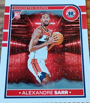 2024-25 Panini NBA Hoops #232 Alexandre Sarr — front