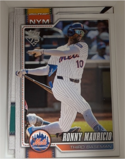 2026 Topps #159 Ronny Mauricio — front