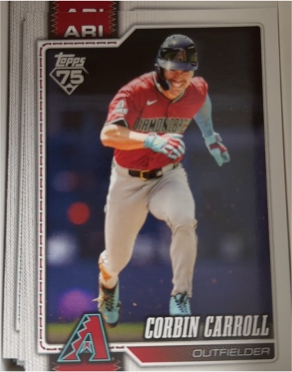 2026 Topps #314 Corbin Carroll — front