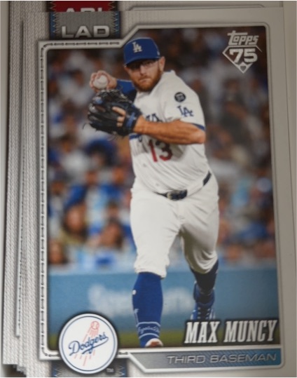2026 Topps Series 1 #252 Max Muncy — front