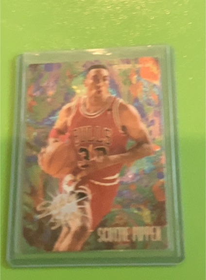 1994-95 Fleer Super Star #5 Scottie Pippen — front