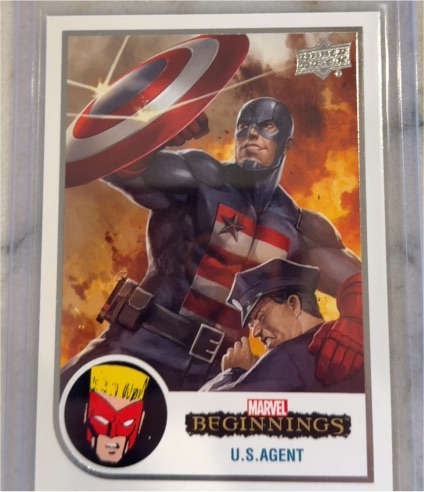 2022 Upper Deck Marvel Beginnings #121 U.S. Agent — front