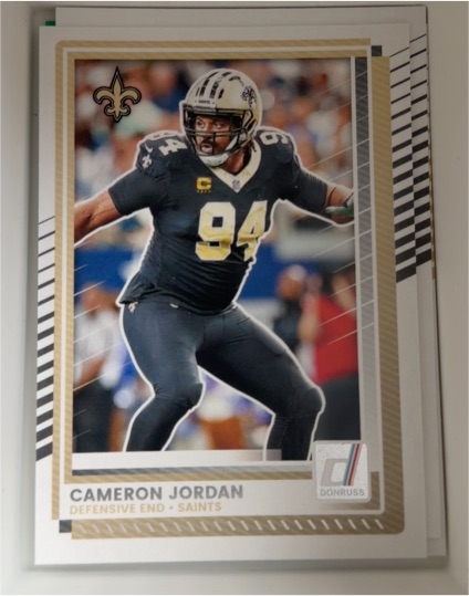 2025 Panini Donruss #254 Cameron Jordan — front
