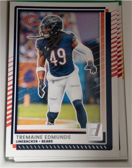 2025 Donruss #239 Tremaine Edmunds — front