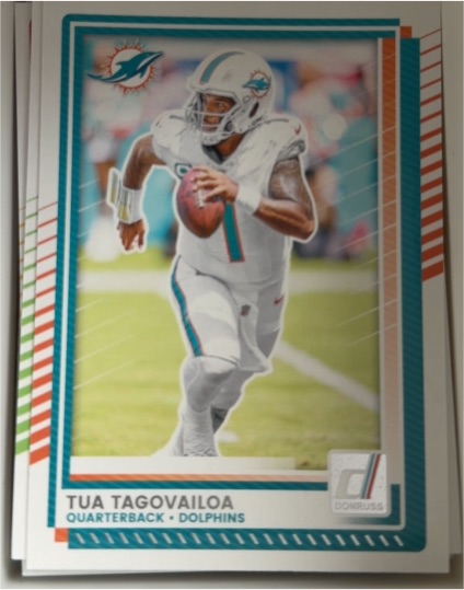 2025 Donruss #47 Tua Tagovailoa — front
