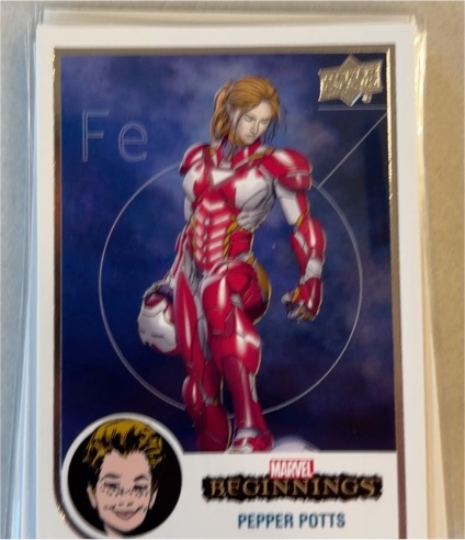 2022 Upper Deck Marvel Beginnings #15 Pepper Potts — front