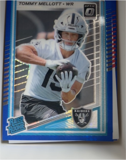 2025 Donruss Optic #299 Tommy Mellott — front