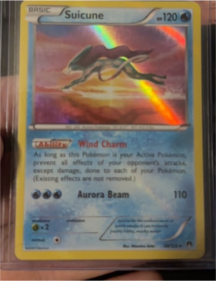 2016 Pokémon Breakpoint #30 Suicune — front