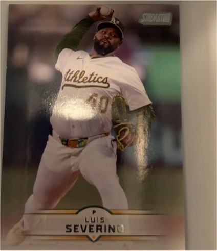 2025 Topps Stadium Club #49 Luis Severino — front
