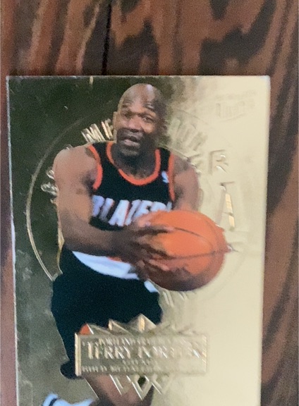 1995-96 Fleer Ultra Gold Medallion #150 Terry Porter — front