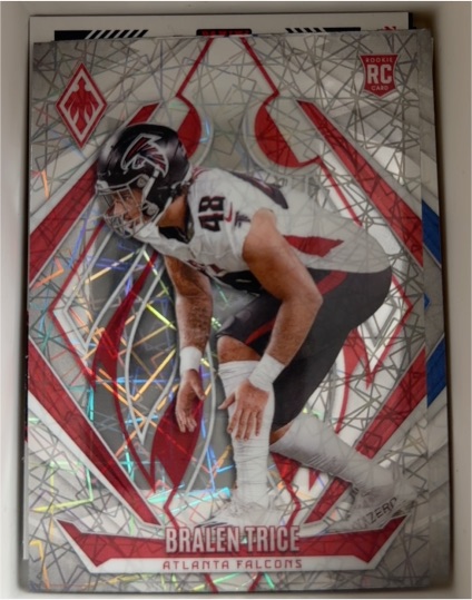 2024 Panini Phoenix #162 Bralen Trice Lazer — front