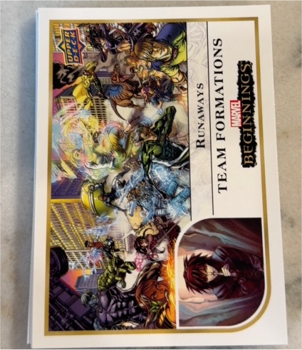 2022 Upper Deck Marvel Beginnings #TF9 Runaways — front