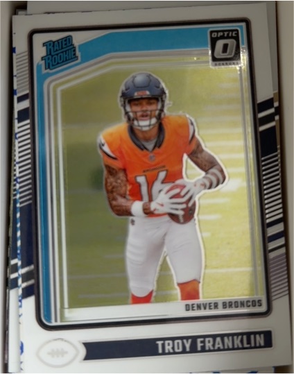 2024 Donruss Optic #294 Troy Franklin — front