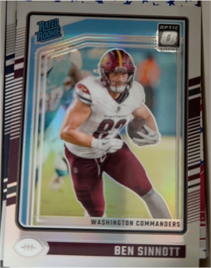 2024 Panini Donruss Optic #207 Ben Sinnott — front