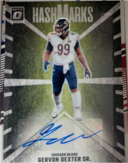 2024 Panini Donruss Optic #HM-GDS Gervon Dexter Sr. Hash Marks — front