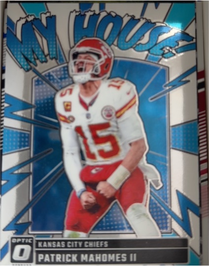 2024 Panini Donruss Optic My House #1 Patrick Mahomes II — front