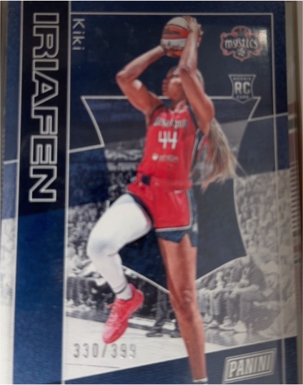 2025 Panini National Convention Rookies #RC4 Kiki Iriafen — front