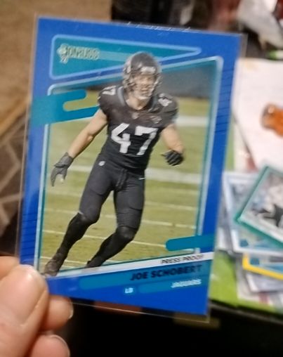 2021 Donruss #135 Joe Schobert — front
