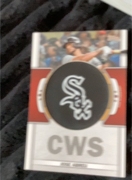2023 Topps Series 1 #TLP-JAB Jose Abreu Commemorative Team Logo Patch — front