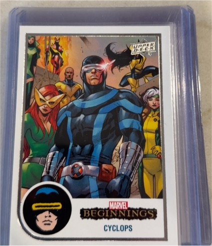 2022 Upper Deck Marvel Beginnings Vol 2 Series 1 #16 Cyclops — front