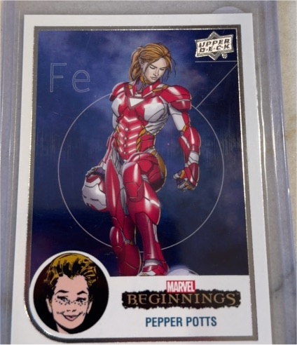 2022 Upper Deck Marvel Beginnings #15 Pepper Potts — front