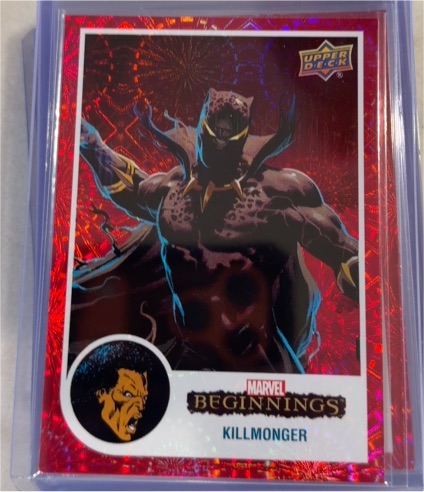 2022 Upper Deck Marvel Beginnings Vol. 2 Series 1 #62 Killmonger — front