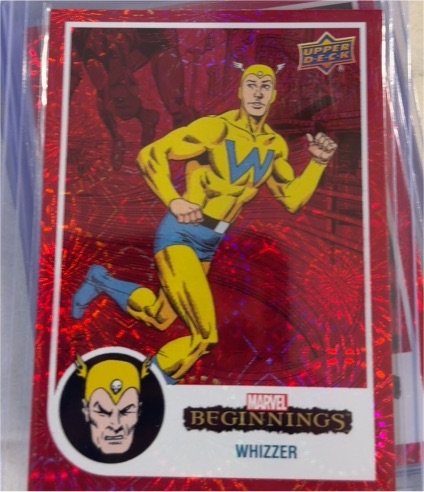 2022 Upper Deck Marvel Beginnings Vol 2 Series 1 #48 Whizzer — front