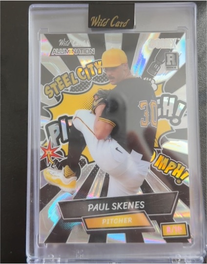 2024 Wild Card Alumination #ACBP-PS4 Paul Skenes — front