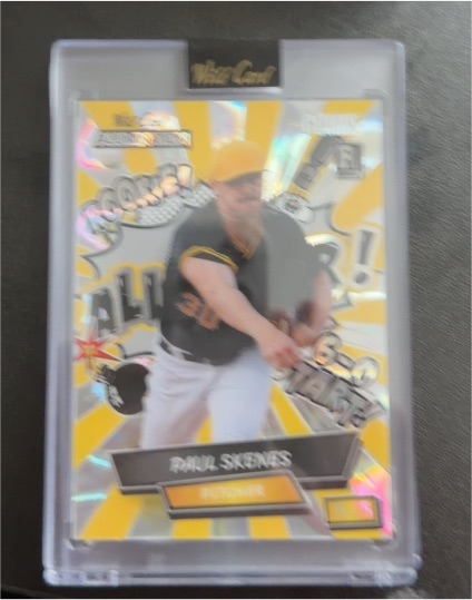2024 Wild Card Allumination Paul Skenes Comix All Star Rookie RC #ACSP-PS4 — front