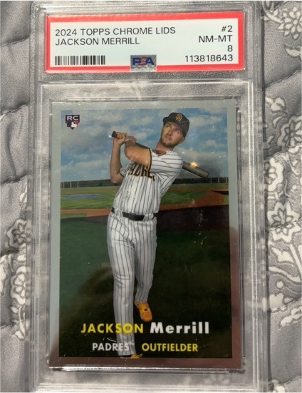 2024 Topps Chrome Lids #2 Jackson Merrill — front