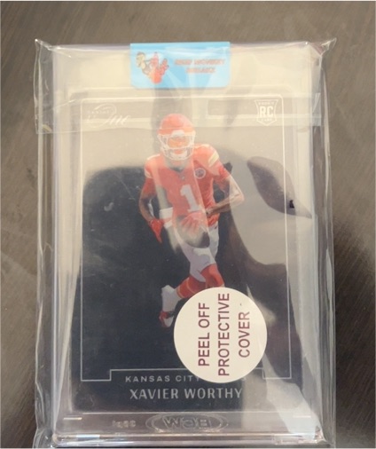 2024 Panini One #00-XWY Xavier Worthy Originals — front