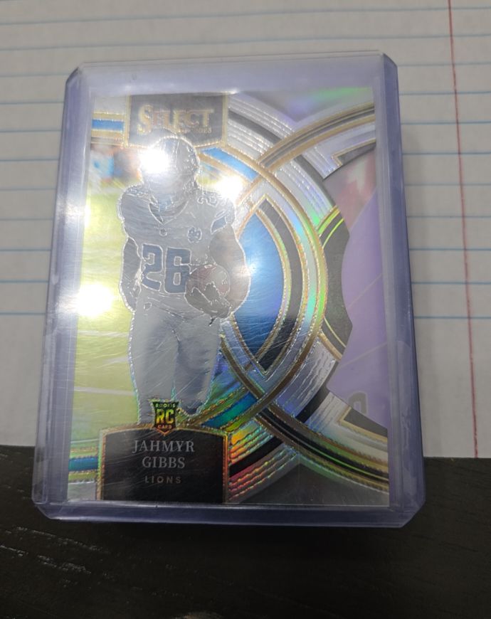 2023 Panini Select Premier Level #198 Jahmyr Gibbs — front
